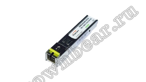 GPB-5324S-02CD Модуль SFP, 1Гб/с, WDM, разъем SC, SM, Tx:1550/Rx:1310 нм, DDM, 8 Дб, до 3 км