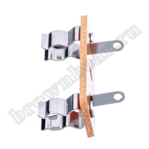 Держатель предохранителя 6.3х32мм цилиндрического, на приборный блок, внутр. 10A/250B (201V) фото 3