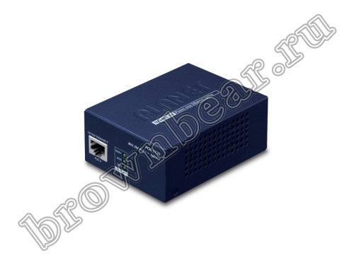 POE-173S Ultra PoE сплиттер Planet 10/100/1000Мб/с, 12/19/24В