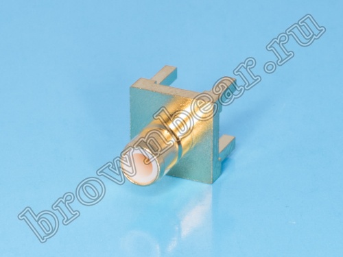 Разъем SMB вилка на плату, Amphenol, SMB1251B1-3GT30G-50 SMB-P