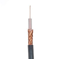 Кабель коаксиальный RG-59 U, бухта 100м, черный PCnet