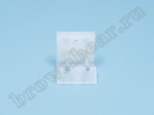 Разъем питания 2 контакта, вилка на плату, шаг 5.08 мм MPW-2 фото 3