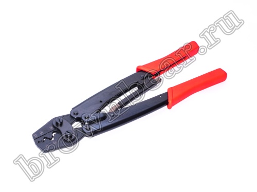 Пресс-клещи (кримпер) для обжима неизолированных клемм на провод 6-20AWG MT-504