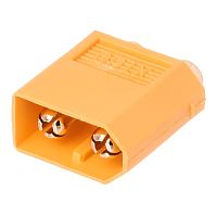 Разъем питания XT60 для АКБ, 2 контакта, штекер на плату XT60PB30-M.G.Y