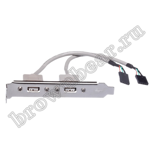 Планка USB, 2 порта тип А - 2хBLS-5 SCUA-21 фото 3