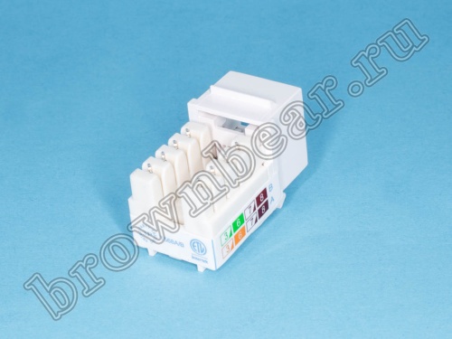 Модуль RJ-45 8P8C кат.6, Keystone, универсальный, компакт, PCnet  фото 3