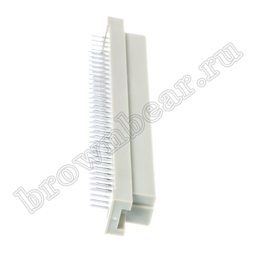 Разъём DIN 41612 64 контакта, розетка, длина контакта 4.0 мм, 3 ряда фото 2