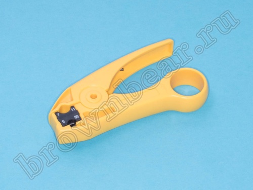 Инструмент для зачистки коаксиального кабеля RG-59/6, RG-7/11 HT-351 фото 2