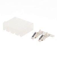 Разъем питания 4 контакта, гнездо на кабель, шаг 5.08 мм MHU-4