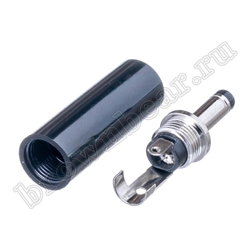 Разъем питания DC штекер 1.1 х 3.0 мм, на кабель DJK-10C фото 3