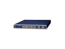 GS-4210-24UP4C Управляемый L2/L4 коммутатор Planet, 24 порта 10/100/1000Мбит/с 802.3bt Ultra PoE 600Ватт, 4 combo порта RJ-45/SFP 100/1000Мбит/с