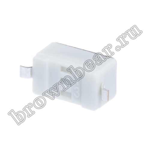 Кнопка тактовая SMD, 6x3.5 мм, h=4.3 мм, 2 контакта SWT-10 фото 2