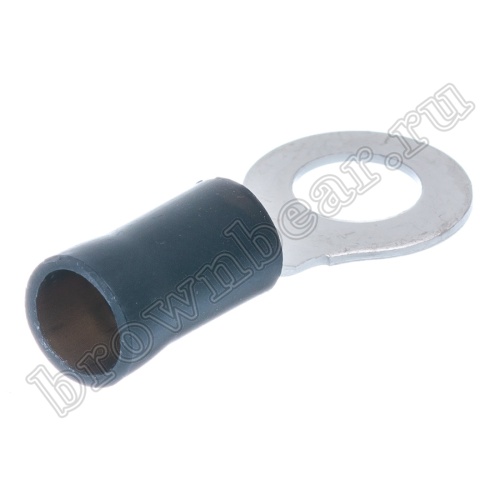 Клемма кольцевая обжимная тип "O" 6.4 мм, на провод 2.5 - 4.0 мм², изолированная, кратно 100шт. TRI-3.5-6 фото 4