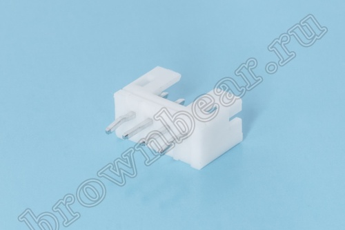 Разъем питания 4 контакта, вилка на плату, шаг 2.0 мм MW-4M фото 3