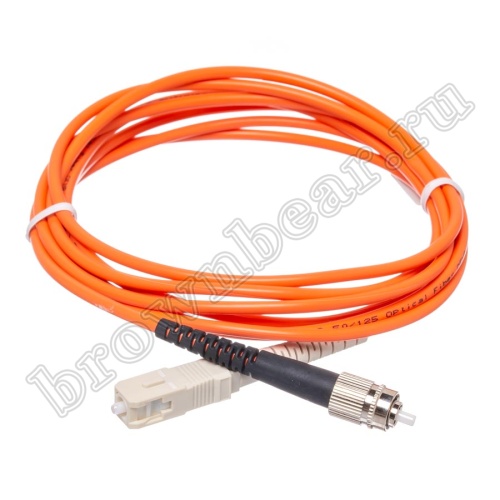 FC-SC патч-корд многомодовый 50/125 2м (Simplex)  фото 2