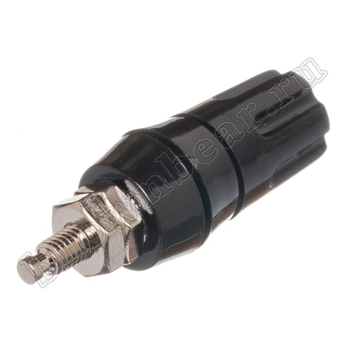 Клемма приборная для разъема Banana, тип 8 (гнездо), черная BP-8B фото 4