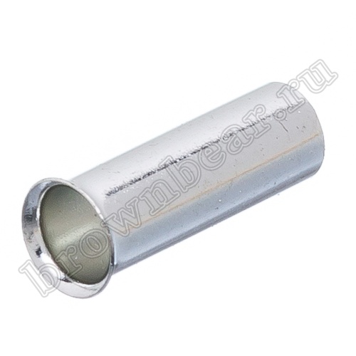 Кабельный наконечник штыревой втулочный НШВ 12 мм, под опрессовку на провод 6.0 мм², упаковка 100шт. TC-6.0-12 фото 4