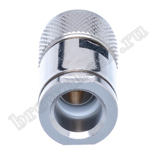 Разъем UHF вилка на кабель, RG-8, пайка UHF-S8P фото 5