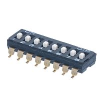 Переключатель Dip-Switch 8 контактных групп, планарный SWD4-8