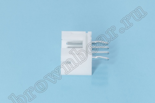 Разъем питания 4 контакта, вилка на плату, шаг 2.0 мм MW-4M фото 5