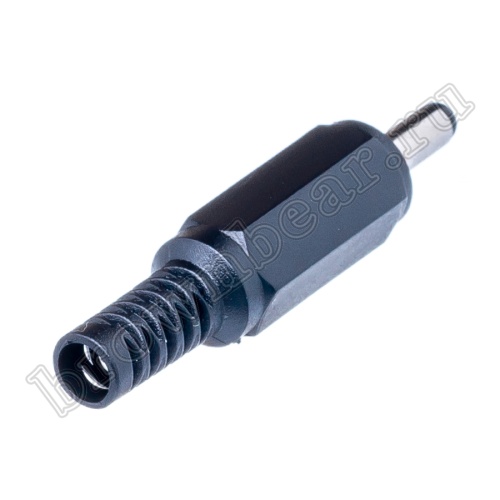 Разъем питания DC штекер 1.35 х 3.45 мм, на кабель c амортизатором DJK-11D фото 5