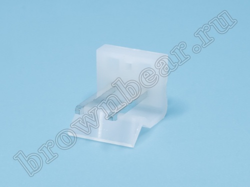 Разъем питания 2 контакта, вилка на плату, шаг 5.08 мм MPW-2