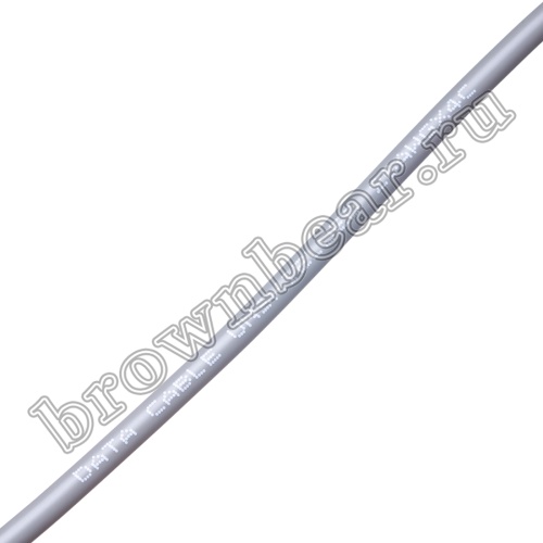 Кабель сигнальный коммуникационный 4 провода, 26AWG, бухта 50м, неэкранированный, серый - фото 3