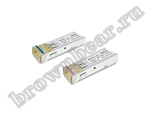 MFB-TFB20 Модуль SFP промышленный одномодовый, 100мб/с, WDM, разъём LC, Tx:1550/Rx:1310, 20км