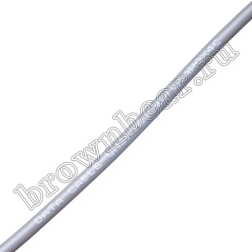 Кабель сигнальный коммуникационный 4 провода, 26AWG, бухта 50м, неэкранированный, серый SIN YU фото 2