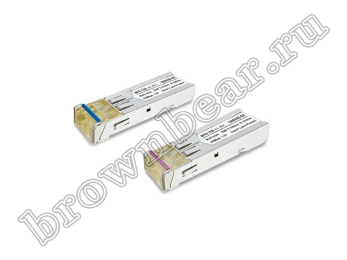 MFB-TFB20 Planet Модуль SFP промышленный, 100мб/с, WDM, разъём LC, SM, Tx:1550/Rx:1310, 20км