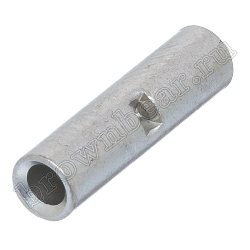 Соединительная гильза медная луженая под опрессовку на провод 1.5 - 2.5 мм², ГМЛ, упаковка 100шт. TL-2