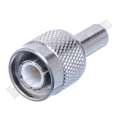 Разъем TNC вилка на кабель RG-58, обжимной TNC-C58P