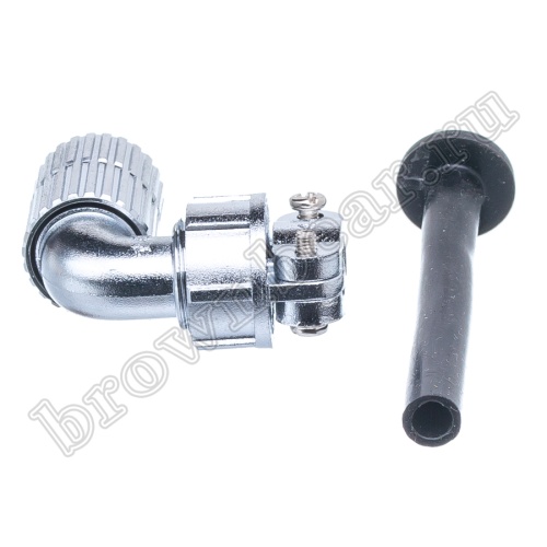 Разъём М14 6 контактов вилка на кабель, прямой угол фото 5