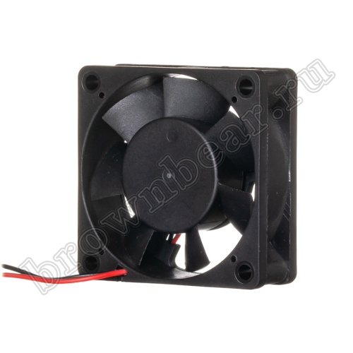 Вентилятор для корпуса 60х60х20, DC 12В, 0.16А, подшипник качения DAC6020L12B фото 4