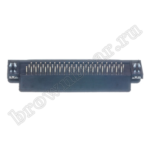 Разъем D-SUB 62 контакта, гнездо на плату, прямой угол DHR-62F фото 4