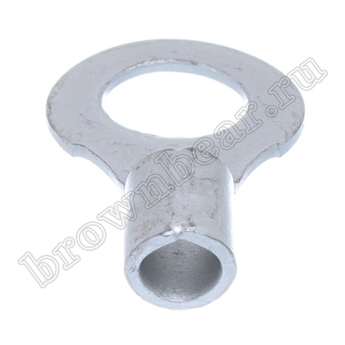 Клемма кольцевая обжимная тип "O" 5.3 мм, на провод 1.5 - 2.5 мм², неизолированная, кратно 100шт. TR-2-5 фото 4