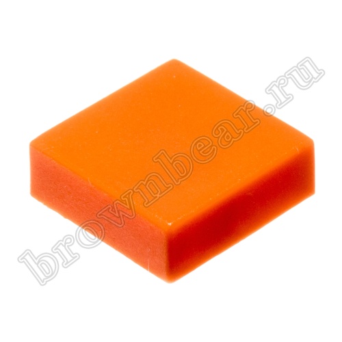 Колпачок квадратный для тактовой кнопки, оранжевый SWT-9S-OR