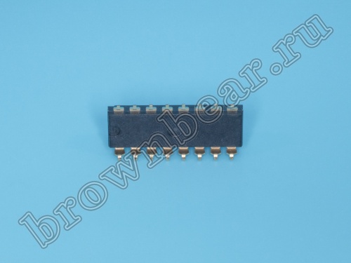Переключатель Dip-Switch 8 контактных групп, планарный фото 4