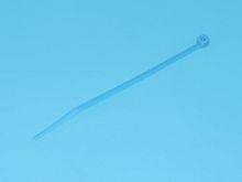 Стяжка (хомут) пластиковая нейлоновая 100 x 2.5 мм, синяя, упаковка 100 шт. CV-100-L