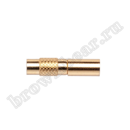 Разъем MMCX гнездо на кабель RG-174,188,316, обжимной, Amphenol, MMCX6121A1-3GT30G-316U-50 MMCX-C174J фото 4