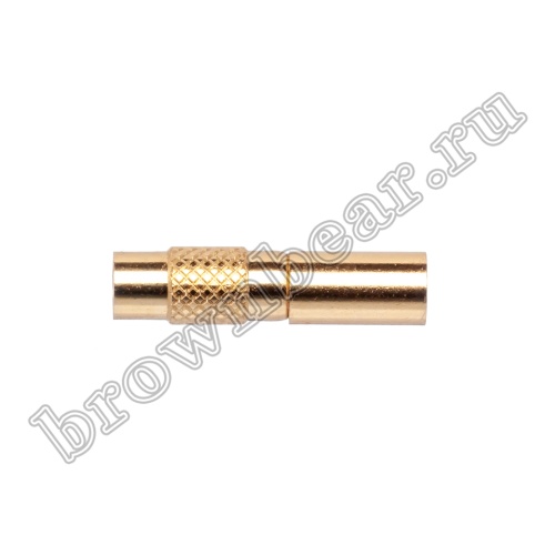 Разъем MMCX гнездо на кабель RG-174,188,316, обжимной, Amphenol, MMCX6121A1-3GT30G-316U-50 MMCX-C174J фото 4