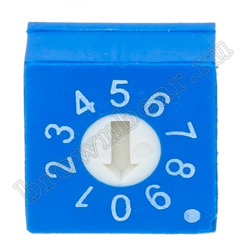 Переключатель Dip-Switch 10 позиций, поворотный SWD10 фото 4
