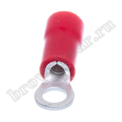 Клемма кольцевая обжимная тип "O" 3.2 мм, на провод 0.25 - 1.5 мм², изолированная, кратно 100шт. TRI-1.25-3S фото 4