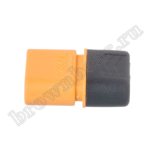 Разъем питания MR30 для АКБ, 3 контакта, штекер на кабель с кожухом MR30-M.G.Y фото 5