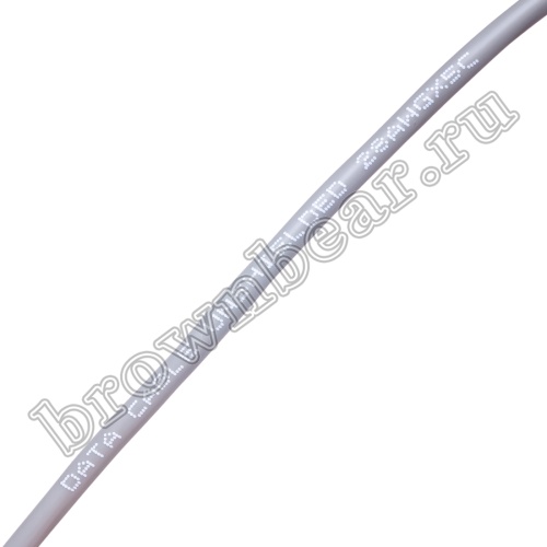 Кабель сигнальный коммуникационный 5 проводов, 28AWG, бухта 50м, неэкранированный, серый SIN YU фото 2