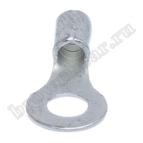 Клемма кольцевая обжимная тип "O" 4.3 мм, на провод 1.5 - 2.5 мм², неизолированная, кратно 100шт. TR-2-4 фото 3