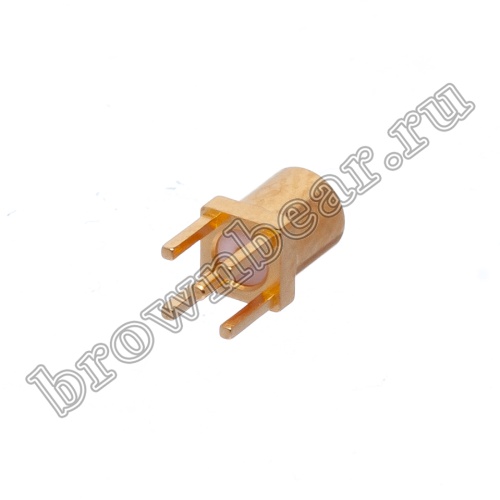 Разъем MMCX гнездо на плату, Amphenol, MMCX6251N1-3GT30G-50 MMCX-J фото 4