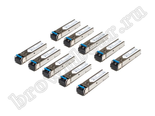 MGB-LX-10PCS Planet Модуль SFP, 1Гб/с, разъём 2хLC, SM, 1310нм, 20км, упаковка 10 штук