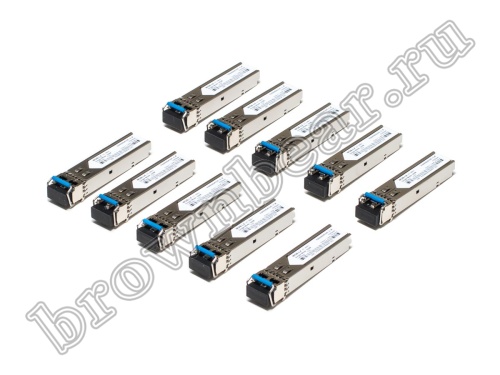 MGB-LX-10PCS Planet Модуль SFP, 1Гб/с, разъём 2хLC, SM, 1310нм, 20км, упаковка 10 штук