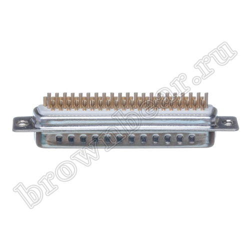 Разъем D-SUB  62 контакта, вилка на кабель, пайка, тип 2 DHS-62M фото 6